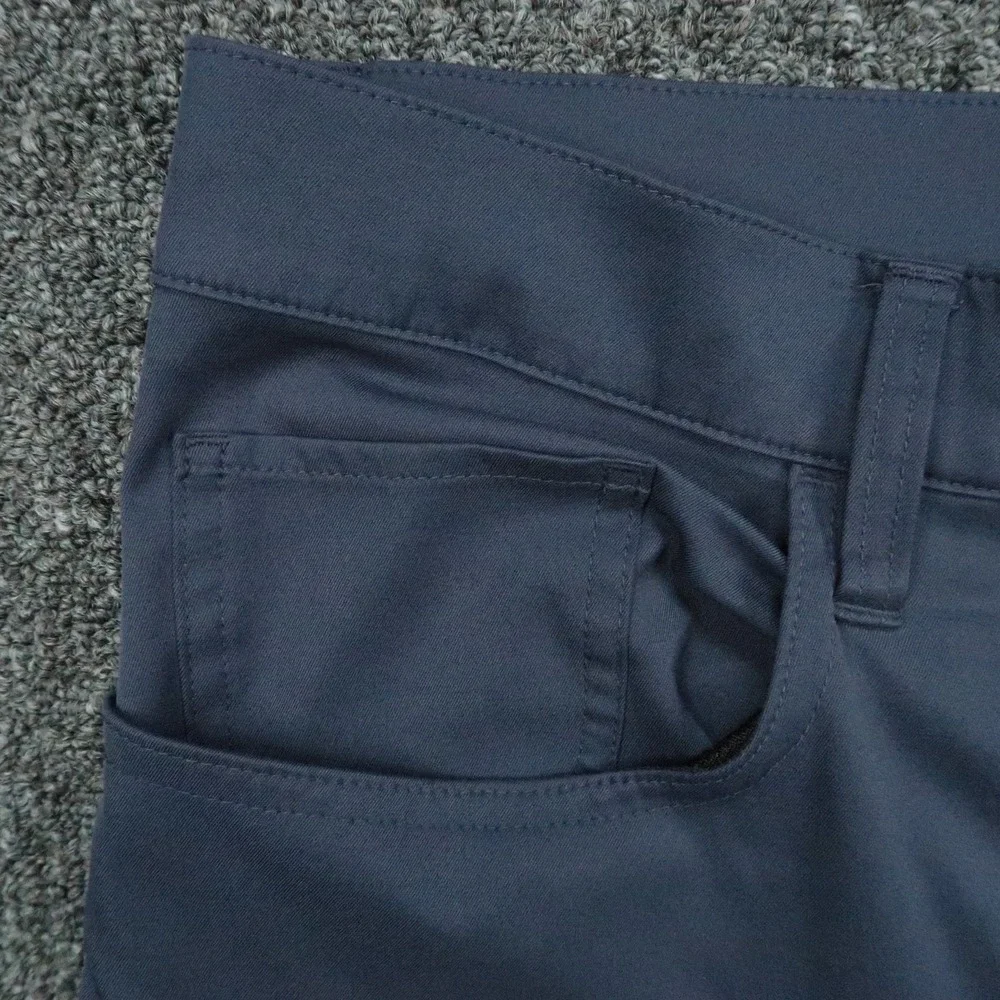 Travis Mathew Pants Mens 35x32 Blue Open To Close 2.0 5 Pocket Straight Golf
